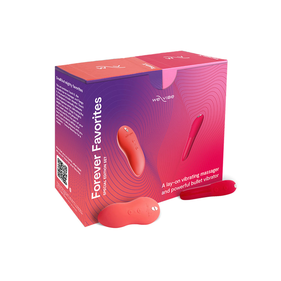 We-vibe Forever Favorites Set (tango X &amp; Touch X) Red/coral