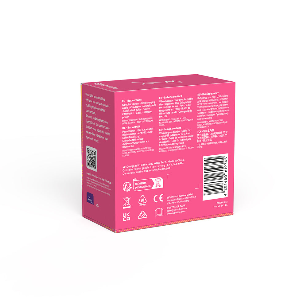 We-Vibe Sync Lite Pink