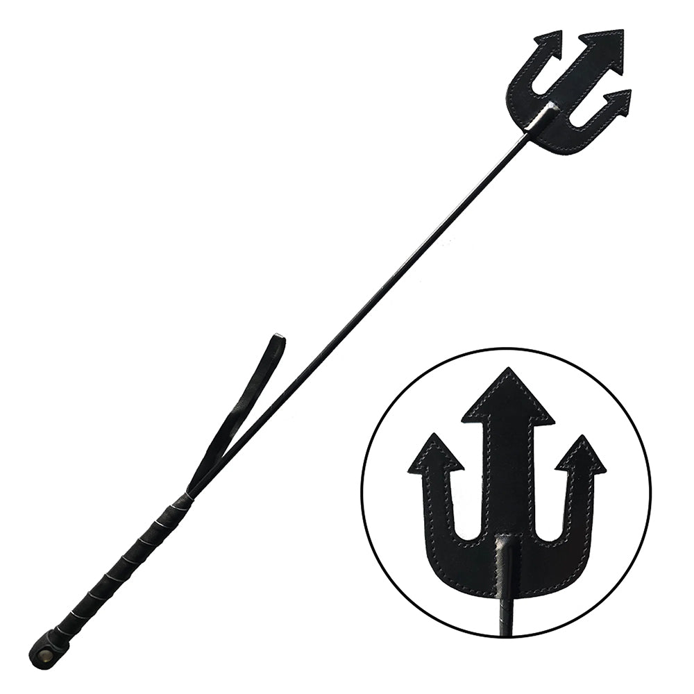 Devil Riding Crop Black