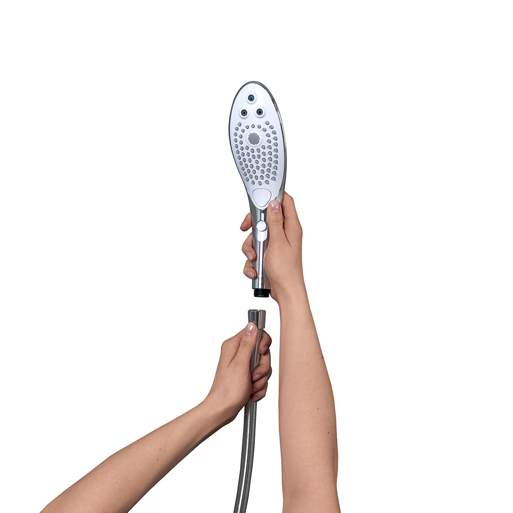 Womanizer Wave Shower Head Masturbator Chrome