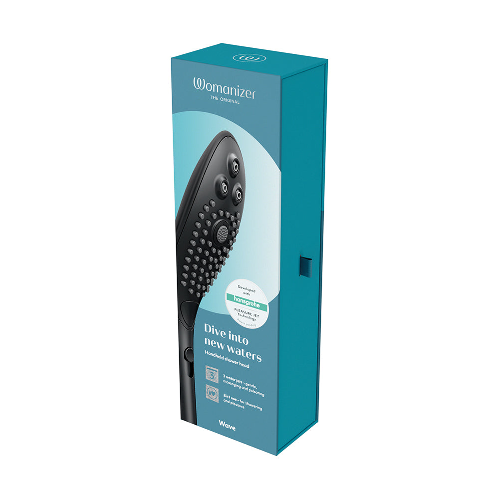 Womanizer Wave Shower Head Masturbator Black