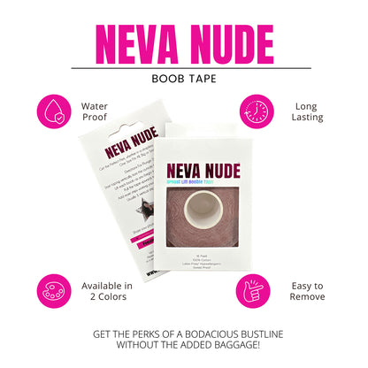 Neva Nude Boob Tape 16 Ft. Honey