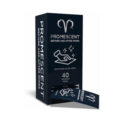 Promescent Before &amp; After Individual Wipes 40-pack