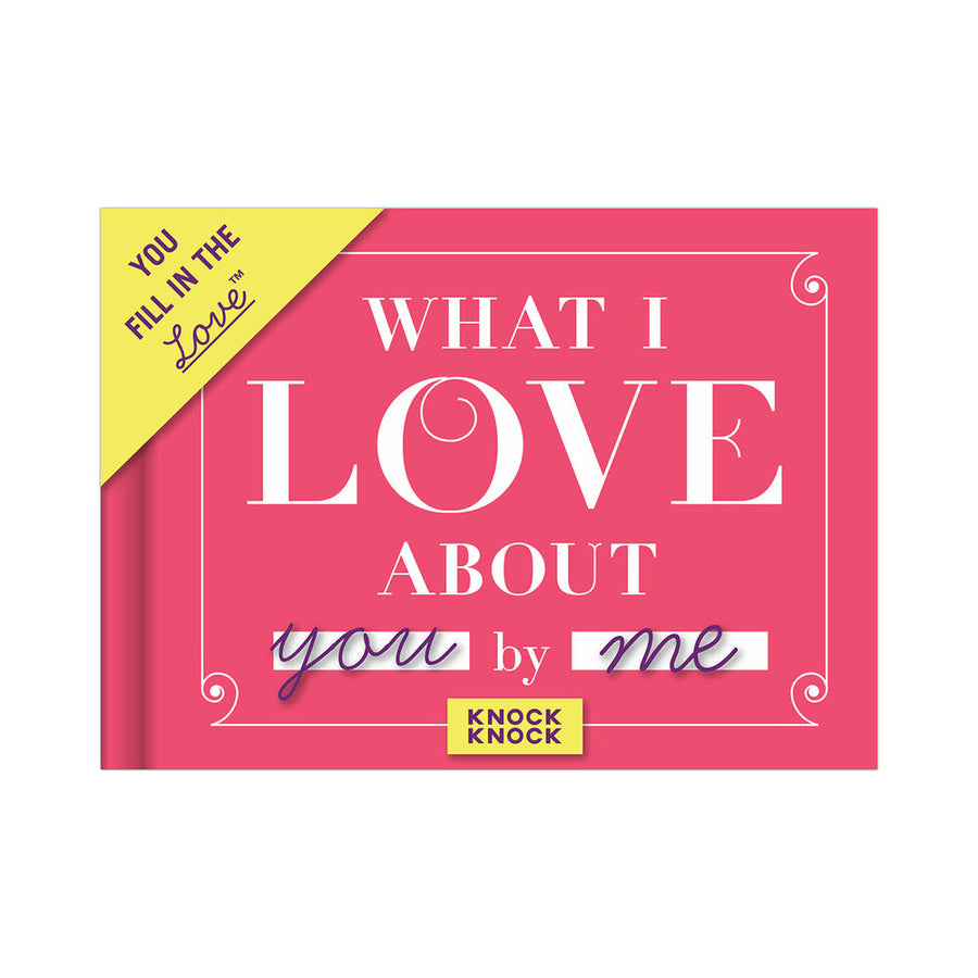 What I Love About You By Me Activity Book