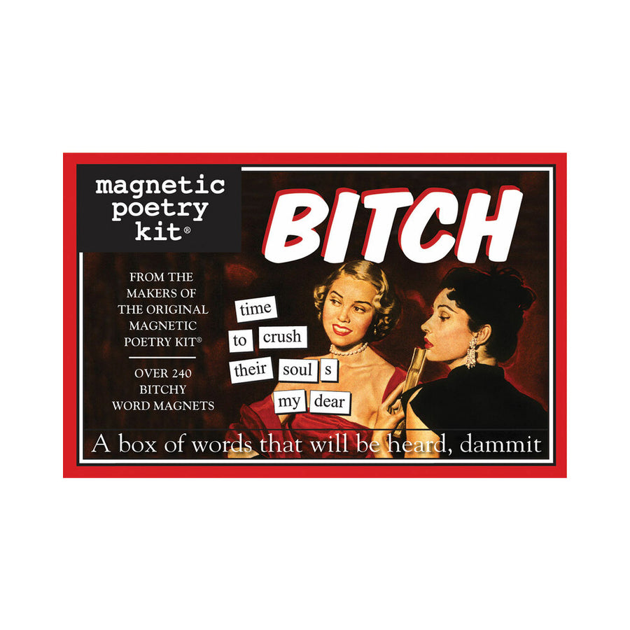 Magnetic Poetry Kit: Bitch Edition