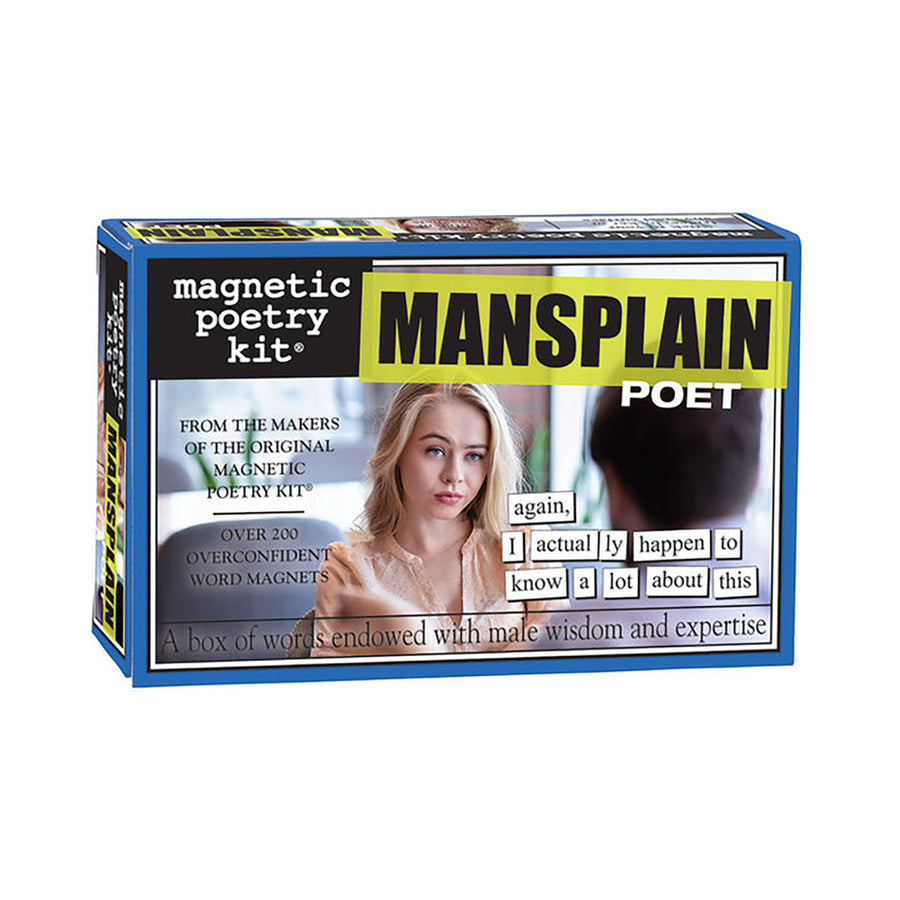 Magnetic Poetry Kit: Mansplain Poet
