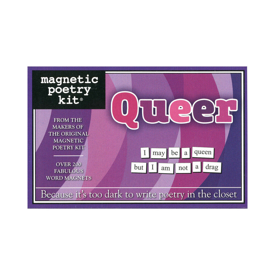 Magnetic Poetry Kit: Queer Edition