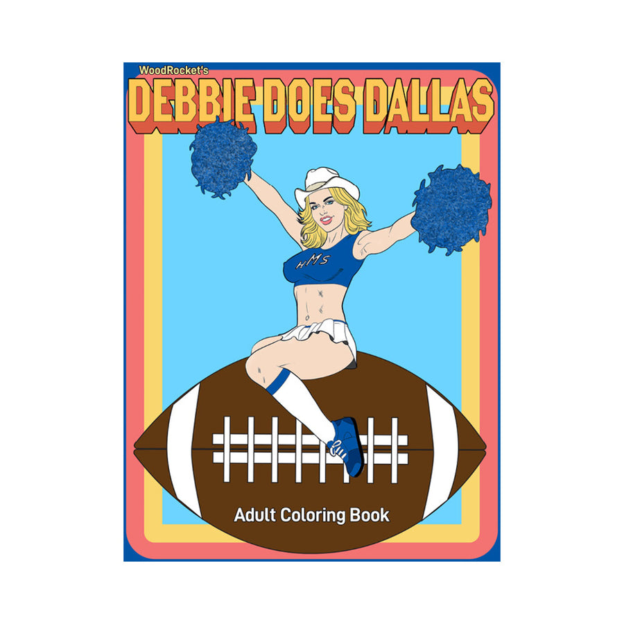 Wood Rocket Debbie Does Dallas Coloring Book