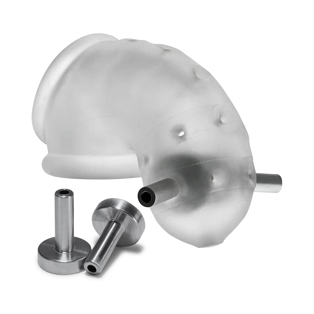 Airlock Electro Air-Lite Vented Chastity Clear Ice