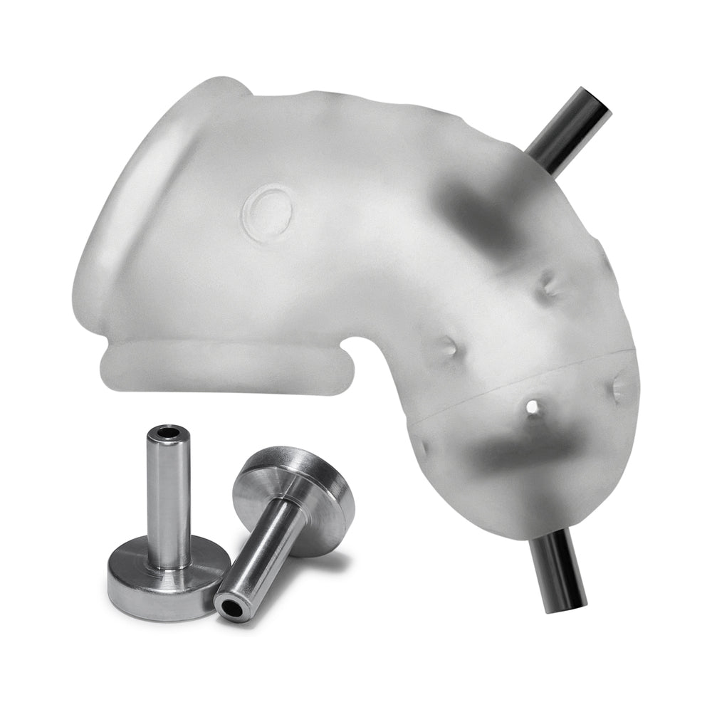 Airlock Electro Air-Lite Vented Chastity Clear Ice