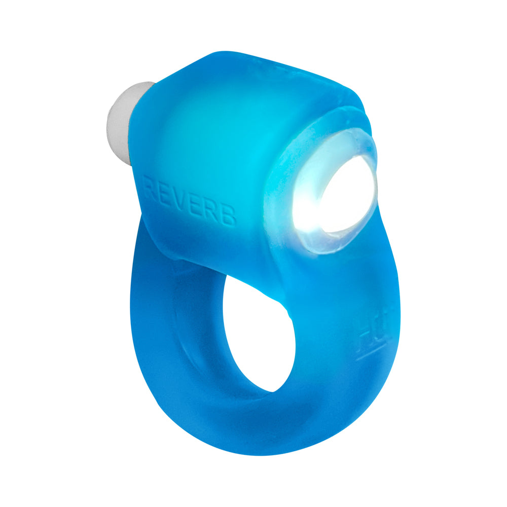 Oxballs Glowdick Cockring With Led Blue Ice