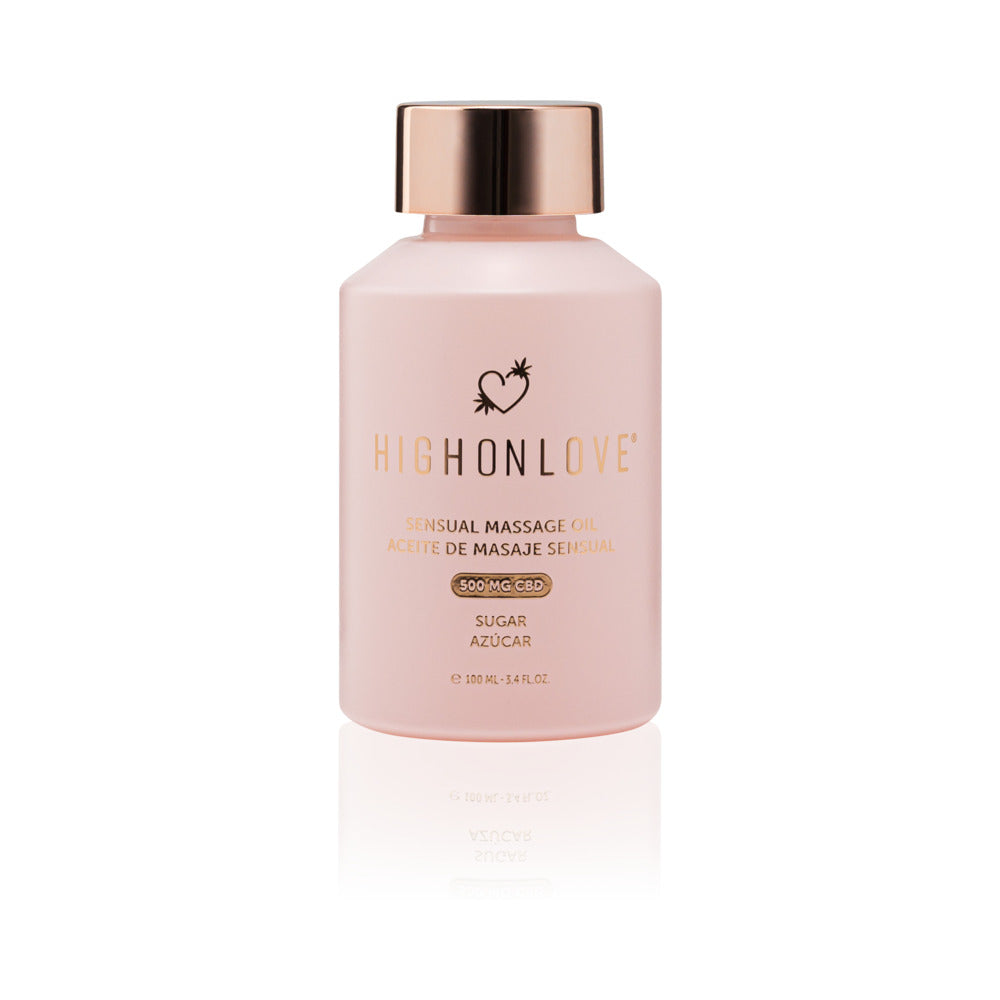 Highonlove Cbd Sensual Massage Oil Sugar High