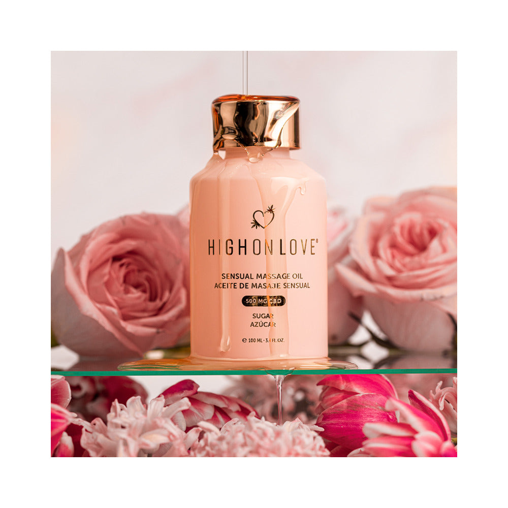 Highonlove Cbd Sensual Massage Oil Sugar High