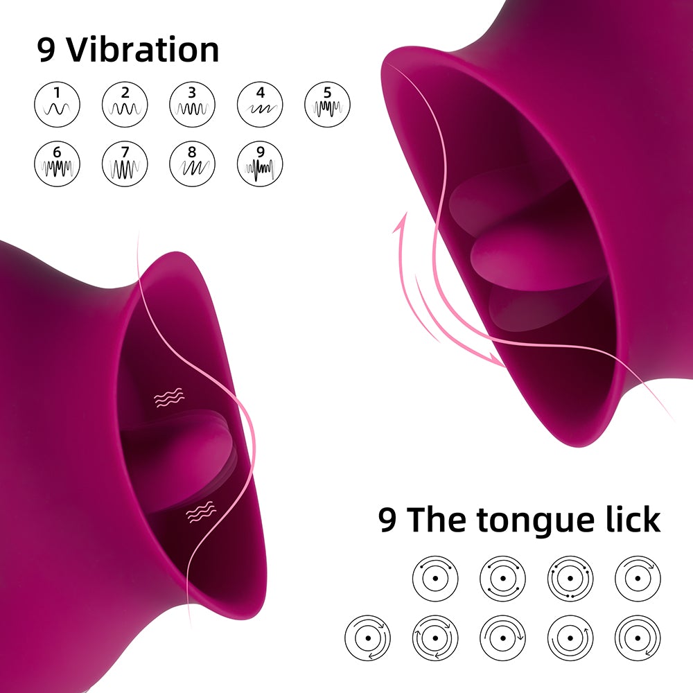 Alvina Licking Clitoral Vibrator