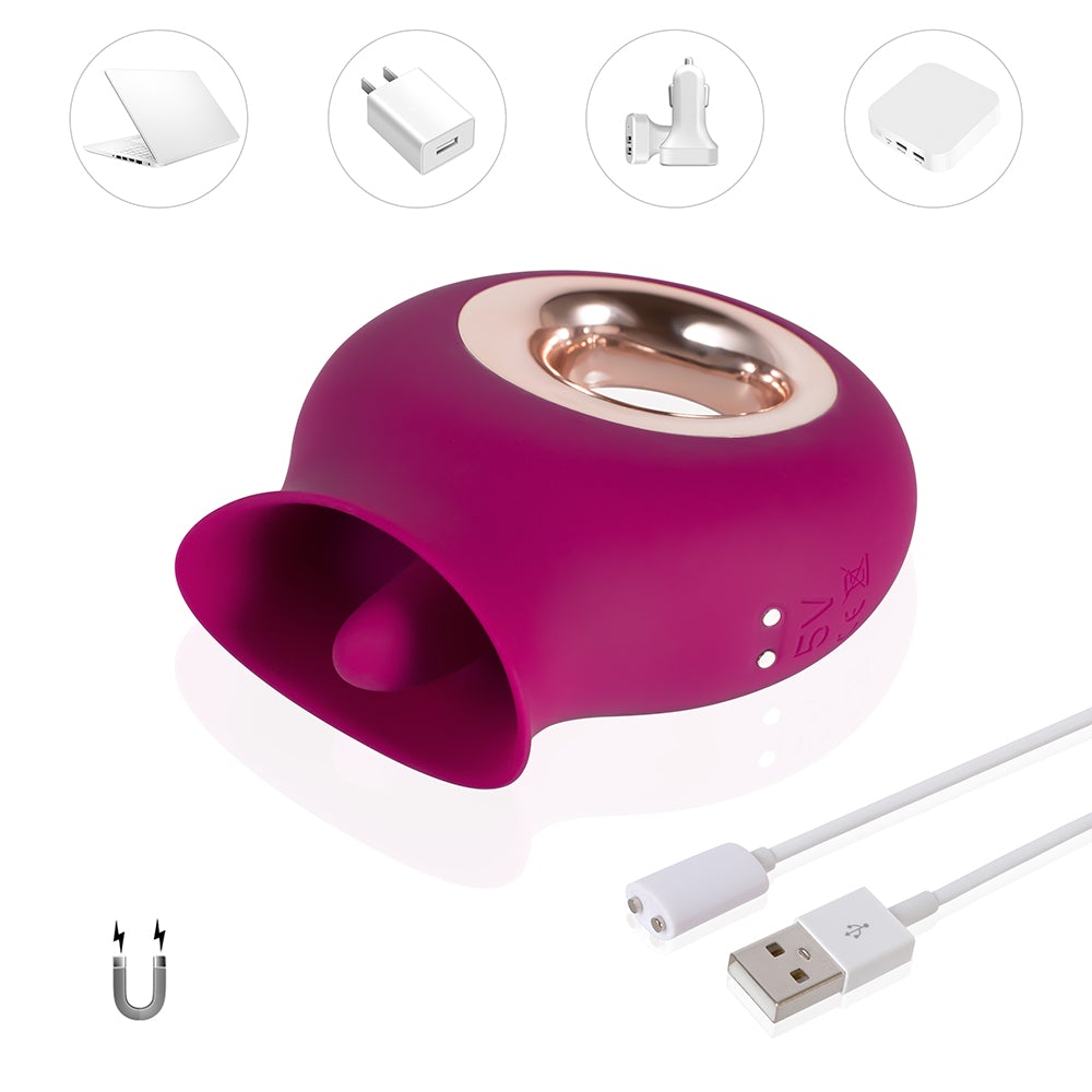 Alvina Licking Clitoral Vibrator