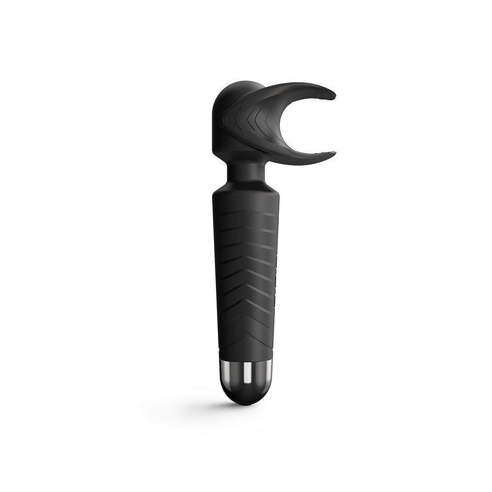 Man Wand Black Penis Head Vibrator