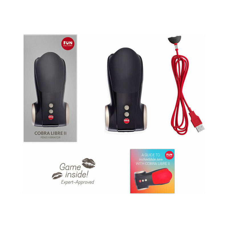 Fun Factory Cobra Libre Ii Male Masturbator - Black
