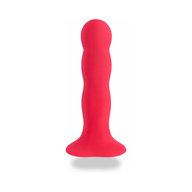 Fun Factory Bouncer 7 inches Weighted Ball Dildo Red