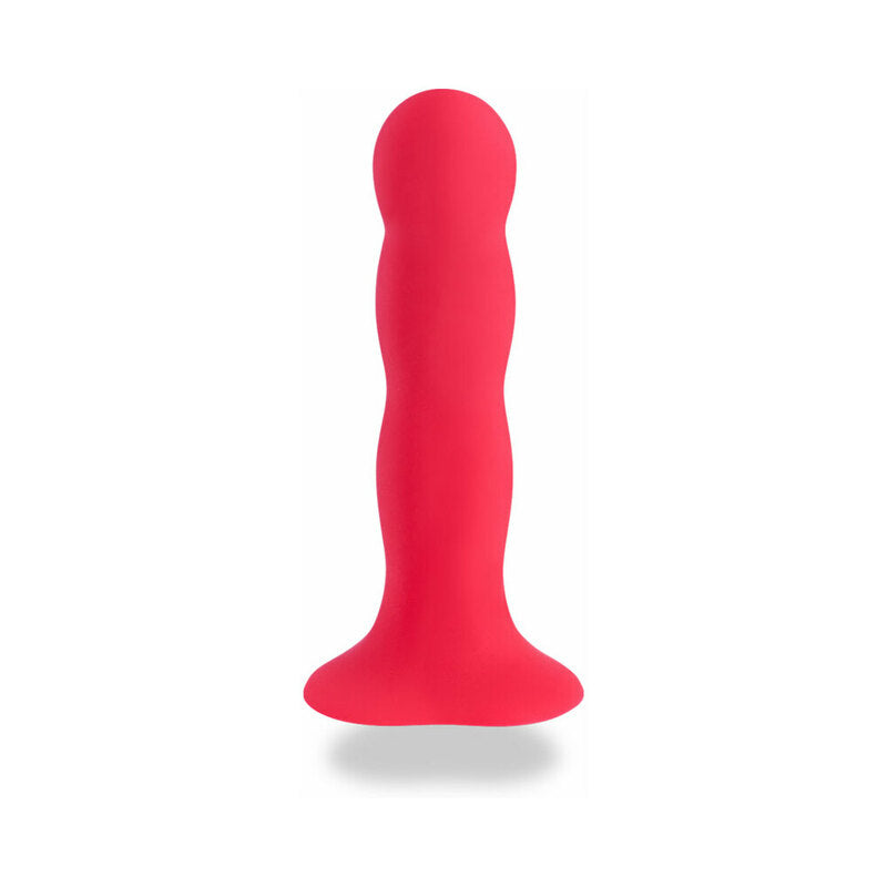 Fun Factory Bouncer 7 Inches Weighted Ball Dildo Red