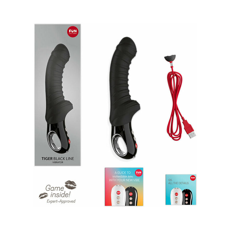 Fun Factory Black Line Tiger G-Spot Vibrator Black