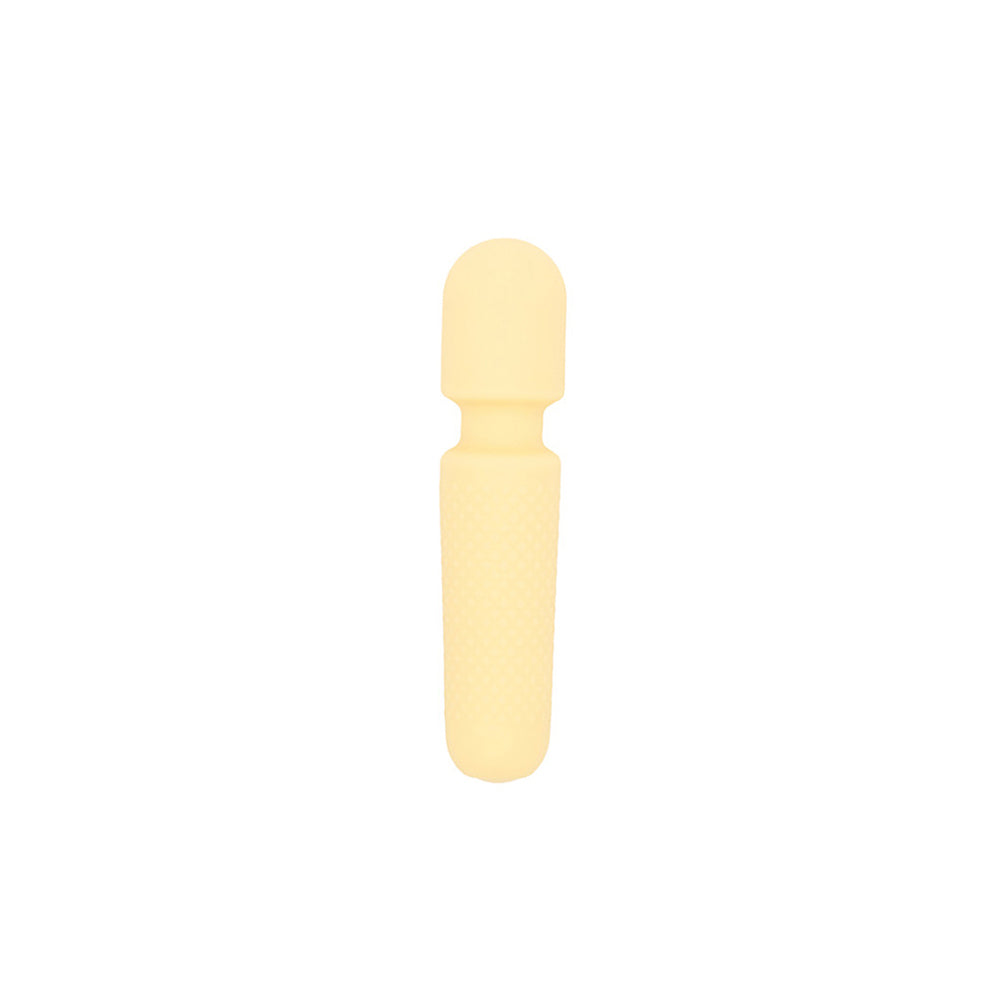 Emojibator Tiny Wand Vibrator - Cream