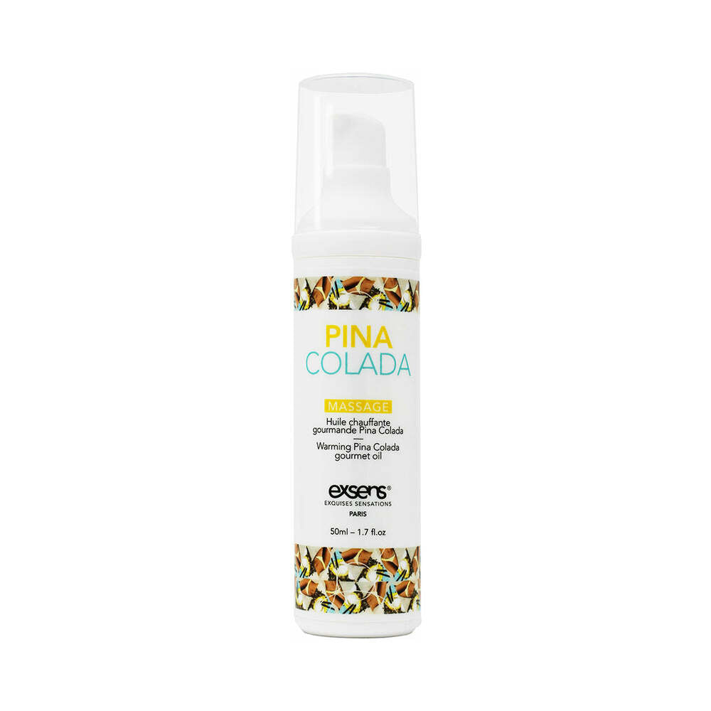 EXSENS of Paris Warming Massage Oil - Pina Colada