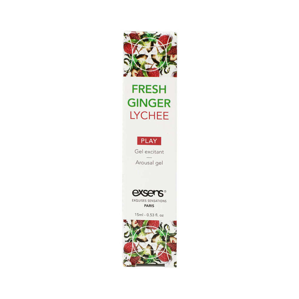 Exsens Of Paris Arousal Gel - 15 Ml Fresh Ginger Lychee