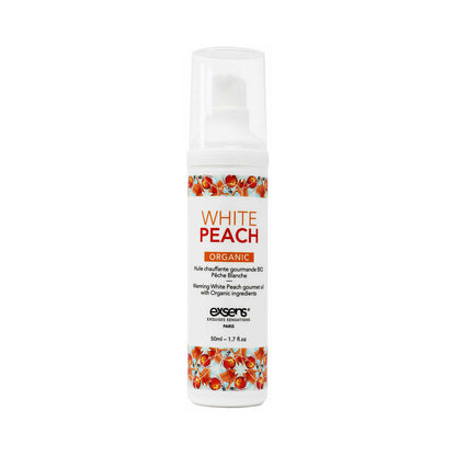 EXSENS of Paris Organic Massage Oil - 50 ml White Peach