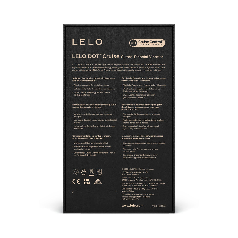 Lelo Dot Cruise Lemon Sorbet