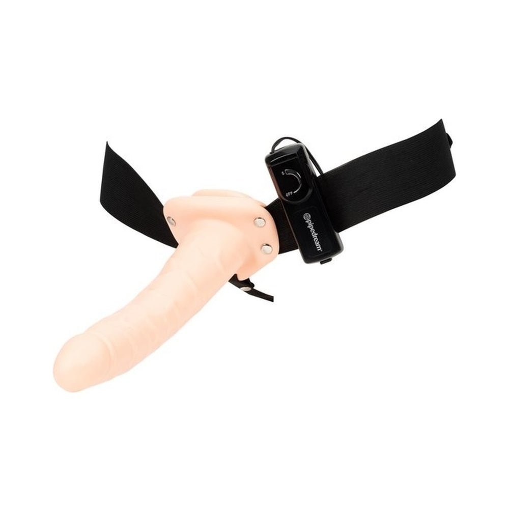 10 inches Vibrating Hollow Strap On-Pipedream-Sexual Toys®