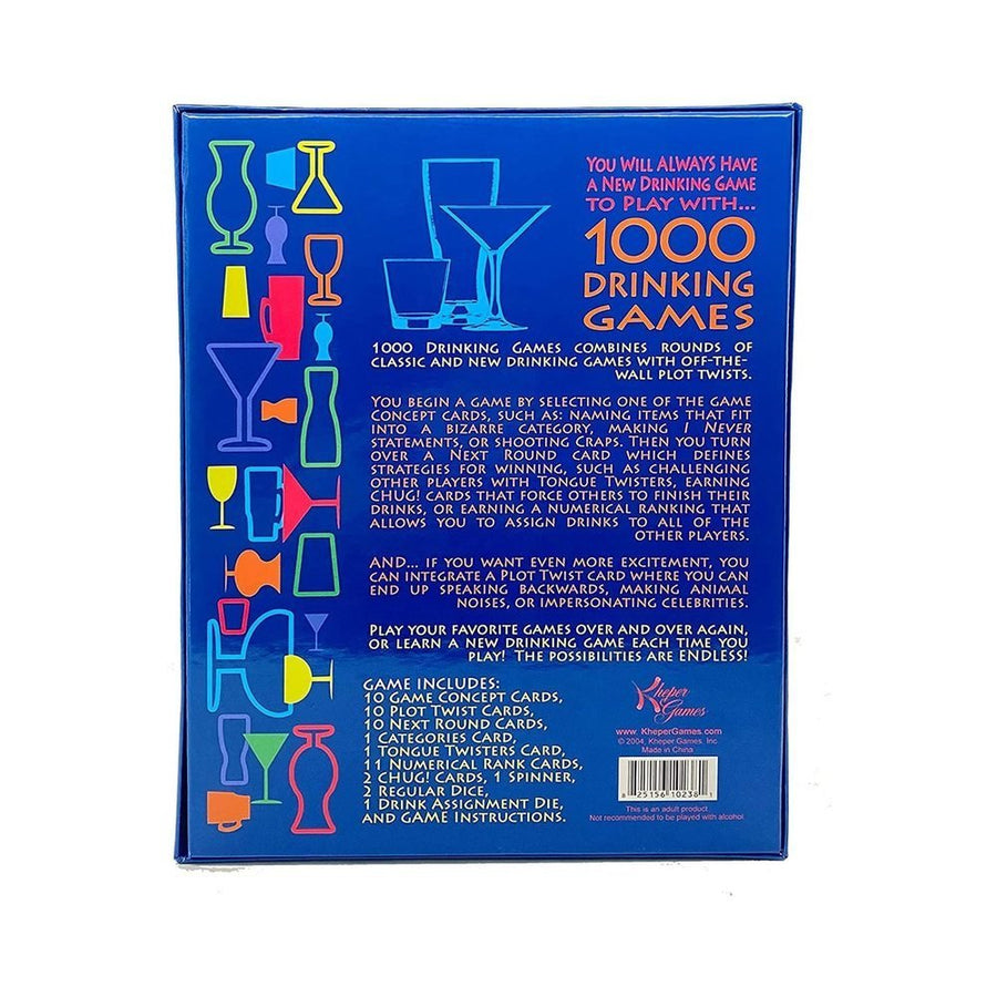 1000 Drinking Games-Kheper Games-Sexual Toys®