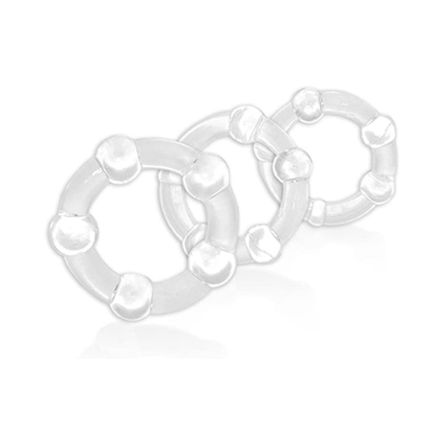 Blush Stay Hard Cock Rings (3)-blank-Sexual Toys®