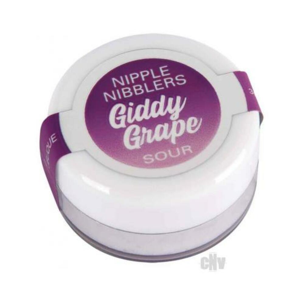 Nipple Nibbler Sour Tingle Balm Giddy Grape 3 G-Classic Brands-Sexual Toys®