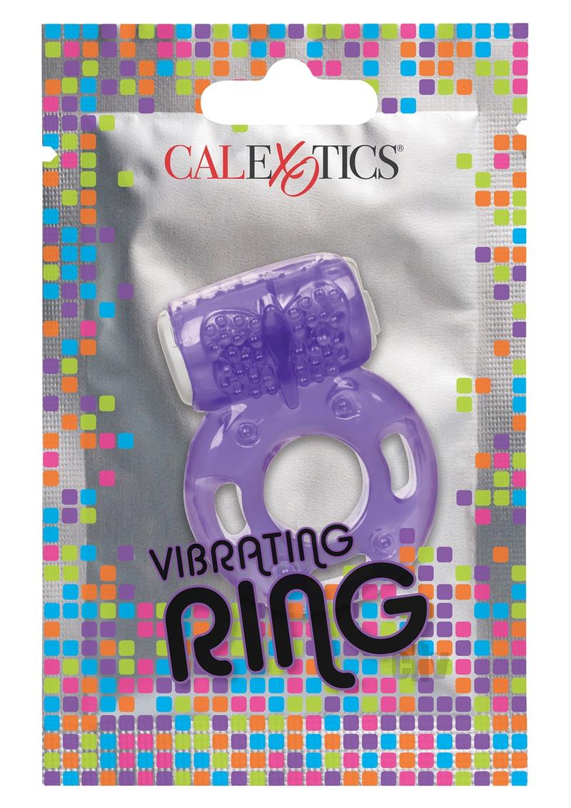Foil Pack Vibrating Ring - Purple