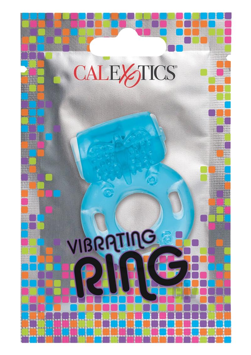Foil Pack Vibrating Ring - Blue
