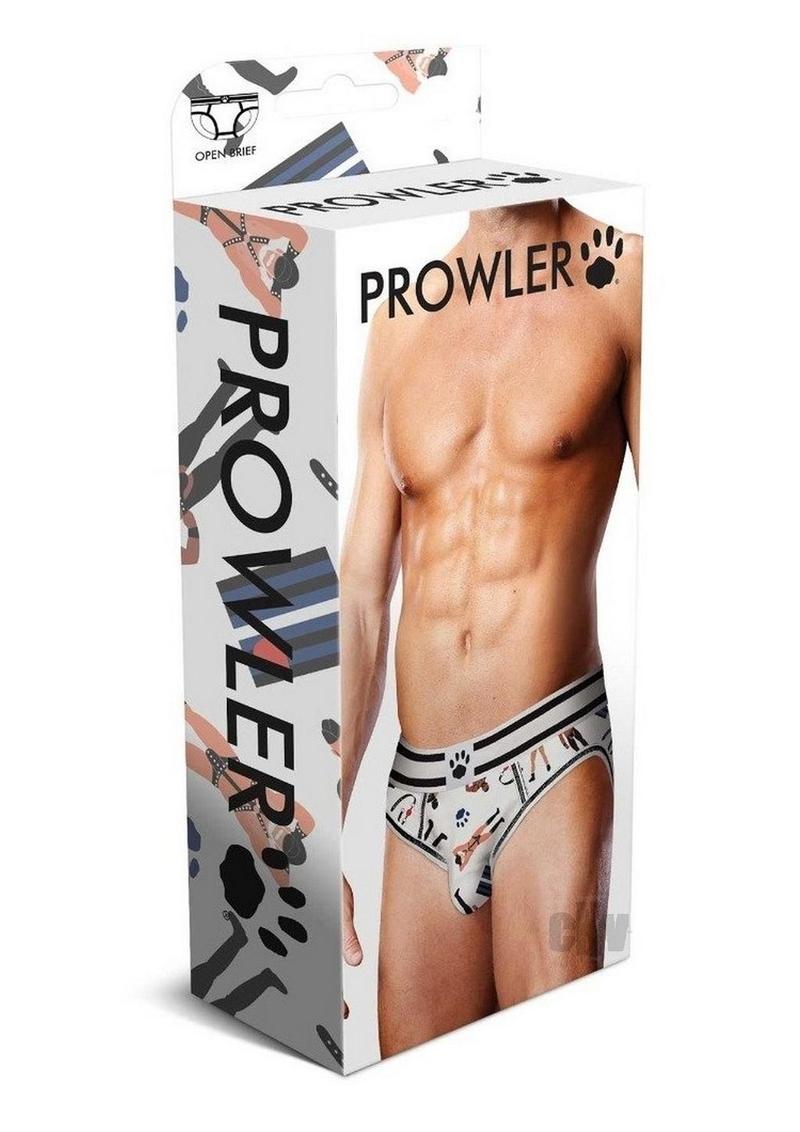 Prowler Leather Pride Open Brief Xs Ss23