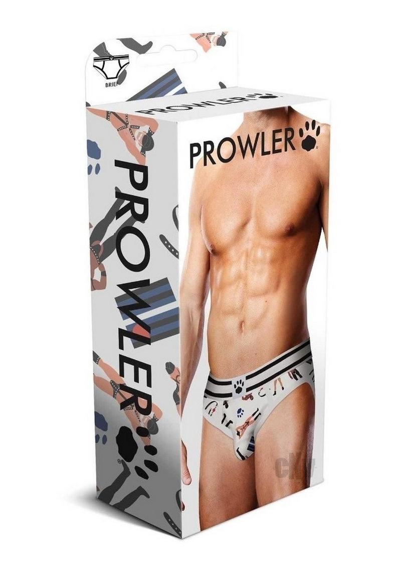Prowler Leather Pride Brief Sm Ss23