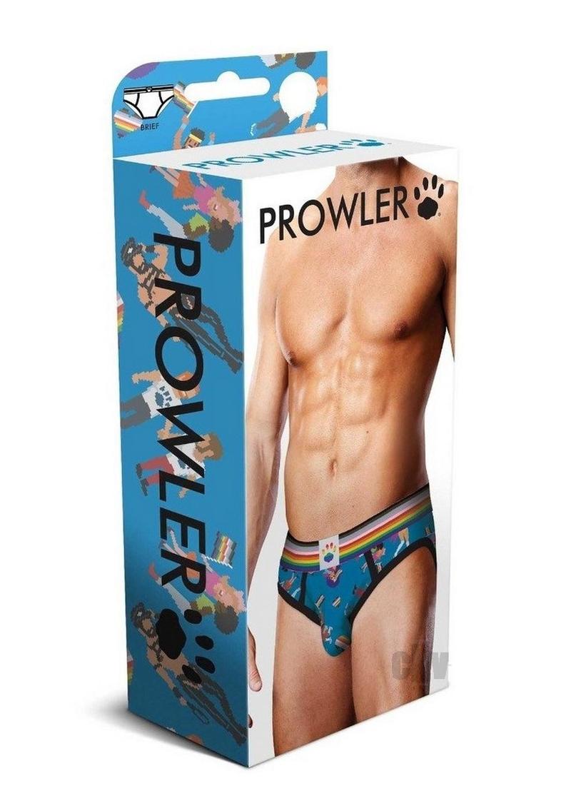 Prowler Pixel Gay Pride Brief Sm Ss23