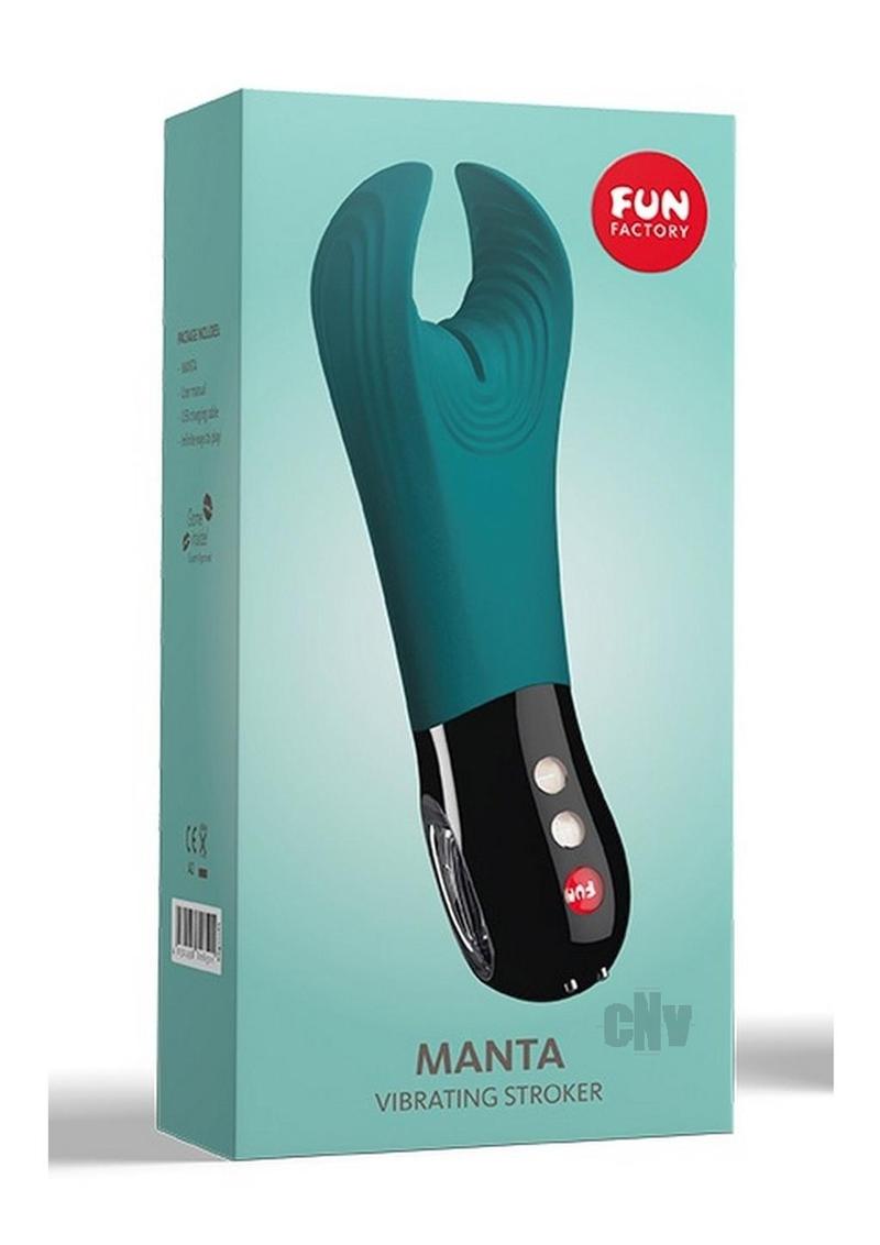 Fun Factory Manta Man Tool - Deep Sea Blue