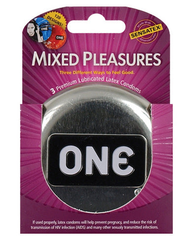 One next generation mixed pleasures condoms - box of 3-ONE-Sexual Toys®