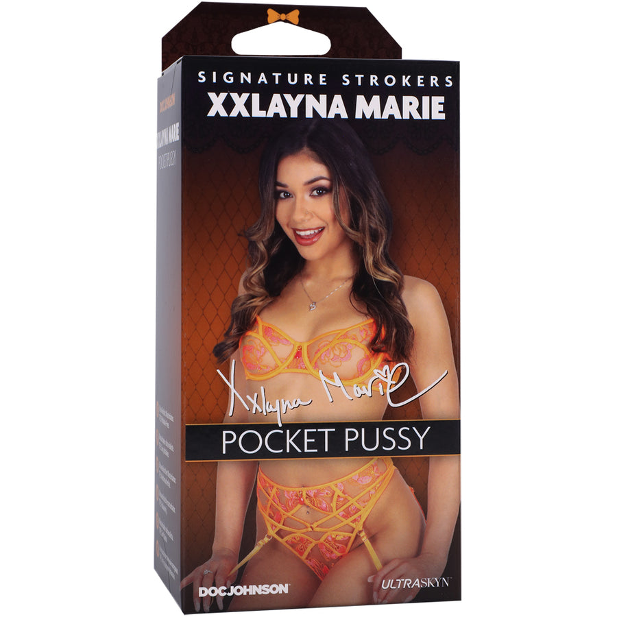 Signature Strokers Xxlayna Marie Ultraskyn Pocket Pussy Caramel
