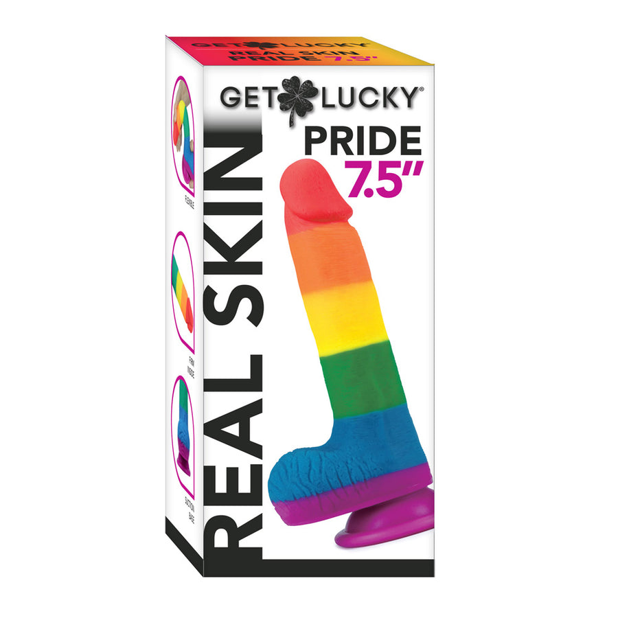 Get Lucky 7.5 Real Skin Series Pride- Rainbow