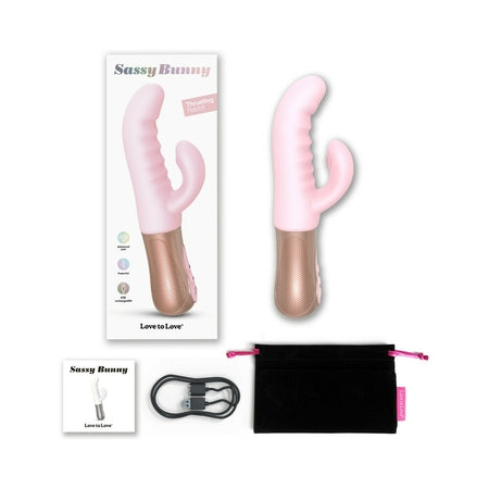 Sassy Bunny Baby Pink