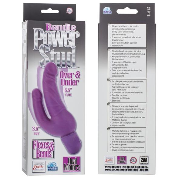 Bendie Power Stud Over &amp; Under Vibrator-Bendie-Sexual Toys®