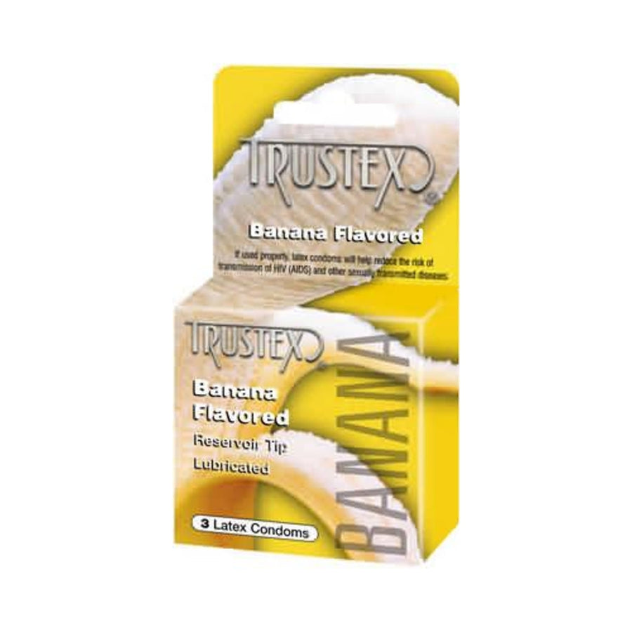 Trustex Flavored Condoms Banana 3 Pack-blank-Sexual Toys®