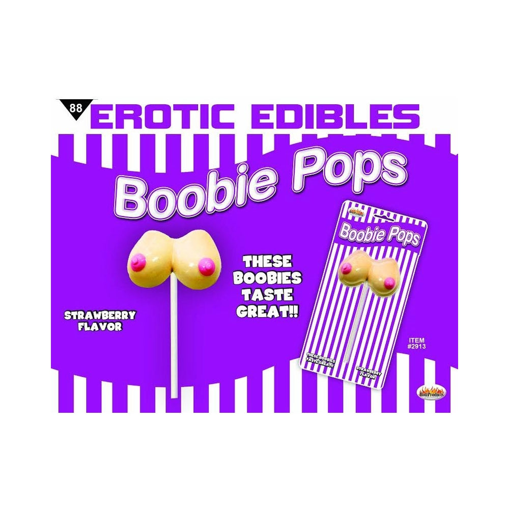 Boobie Pops Strawberry-blank-Sexual Toys®