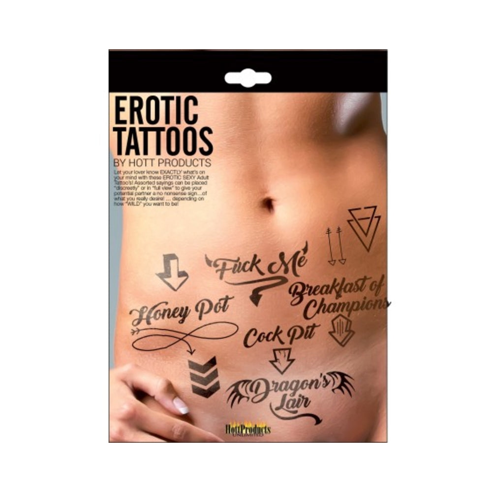 Erotic Tattoos Assorted Pack-blank-Sexual Toys®