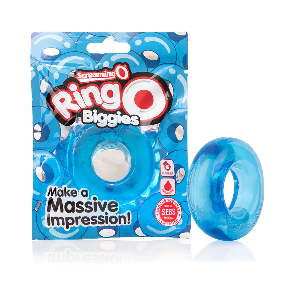 Ringo Biggies Blue Thick Cock Ring-Screaming O-Sexual Toys®
