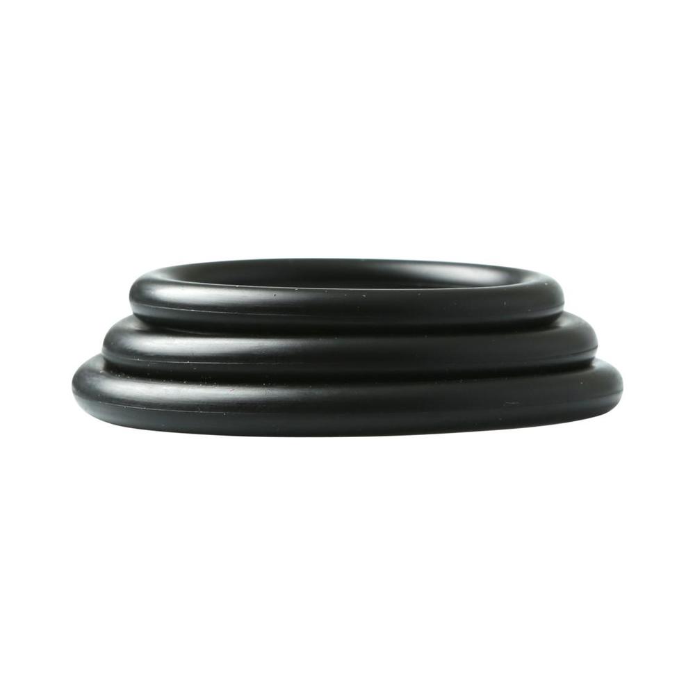 Rubber Cock Ring 2 inches Black-blank-Sexual Toys®