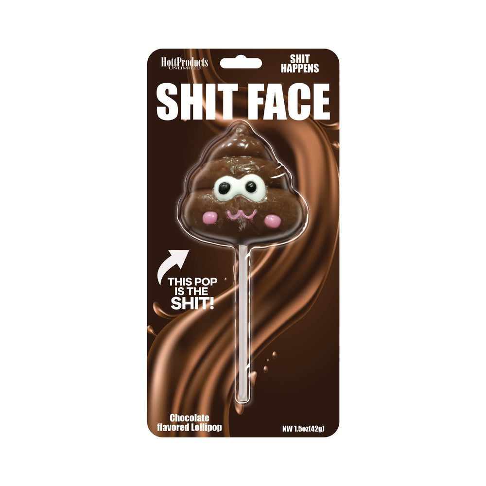 Shit Face Chocolate Flavored Poop Pop-Hott Products-Sexual Toys®